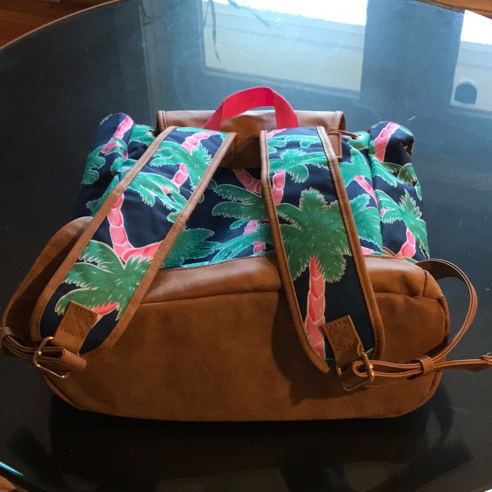 Simply Southern Palm Tree Backpack - Picture 3 of 4
